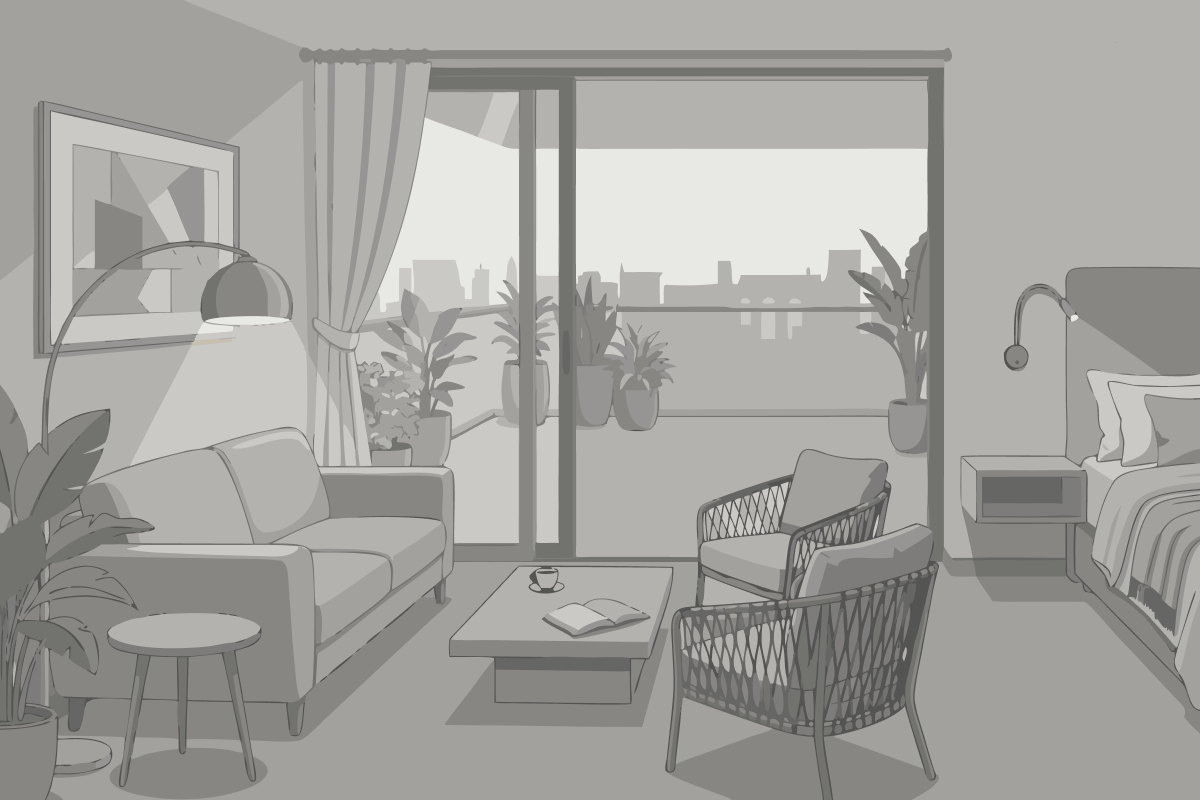 Habitación Doble adaptada para sillas de ruedas